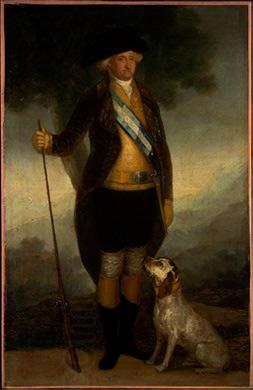 Francisco de Goya Charles IV as a huntsman oil painting picture
